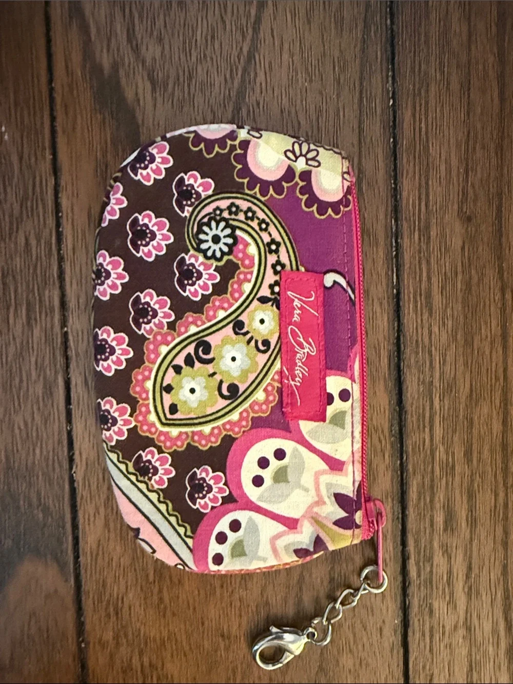 Vera Bradley coin pouch with ID holder
